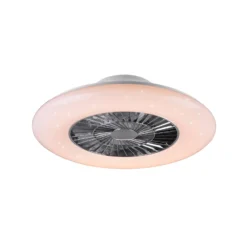 LED-kattotuuletin Visby, Ø 60cm, Tunable White