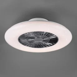 LED-kattotuuletin Visby, Ø 60cm, Tunable White