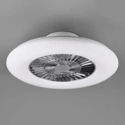LED-kattotuuletin Visby, Ø 60cm, Tunable White