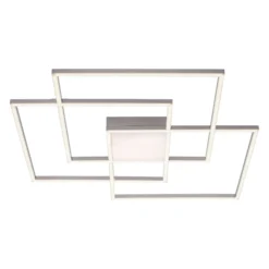 LED-kattovalaisin Asmin, CCT, teräs, 75x75cm