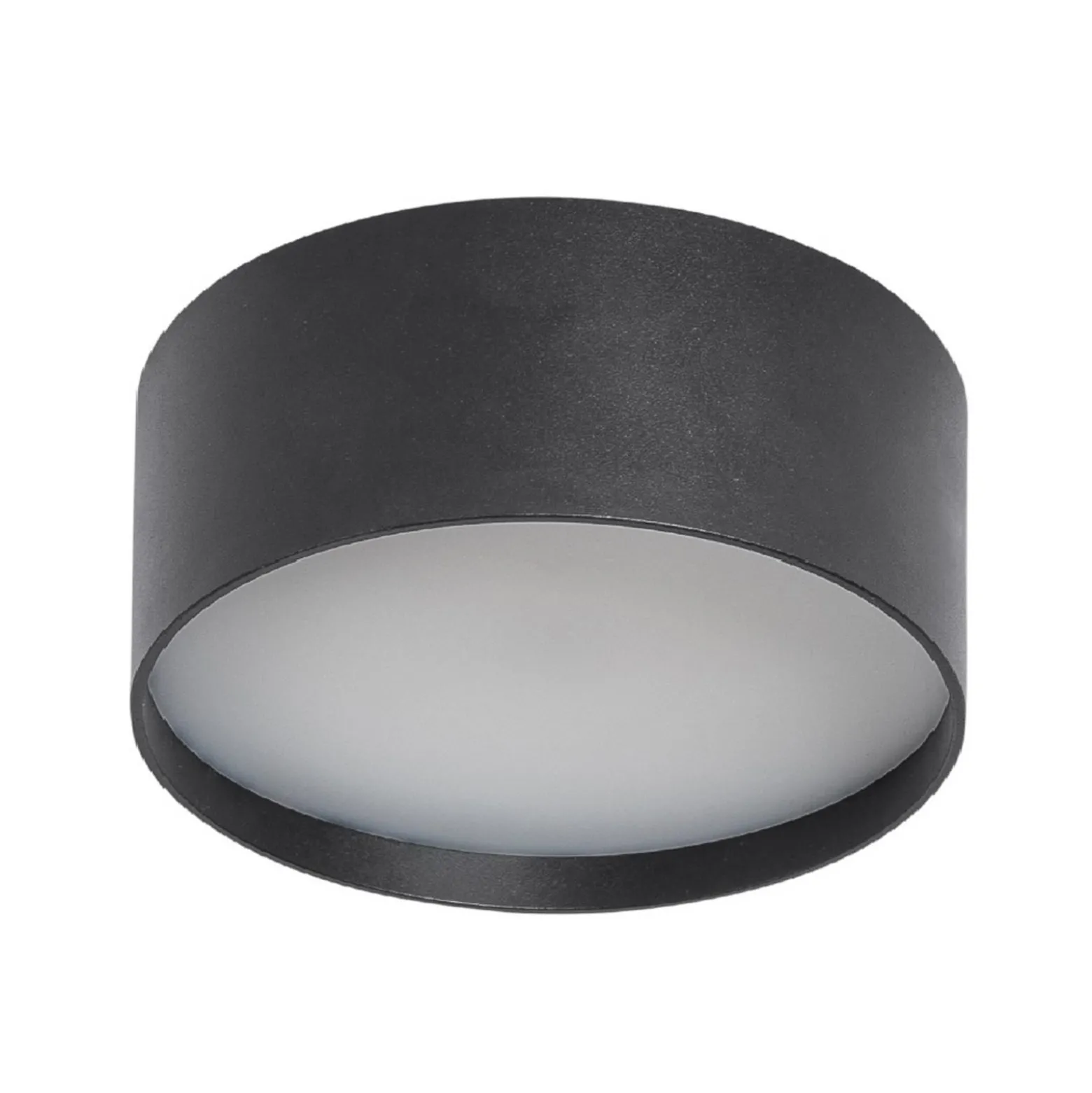 LED-kattovalaisin CMD 9094, Ø 15 cm, antrasiitti, IP44, metallia