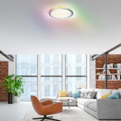 LED-kattovalaisin Cyba Stars CCT RGB-sivuvalo