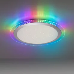 LED-kattovalaisin Cyba Stars CCT RGB-sivuvalo