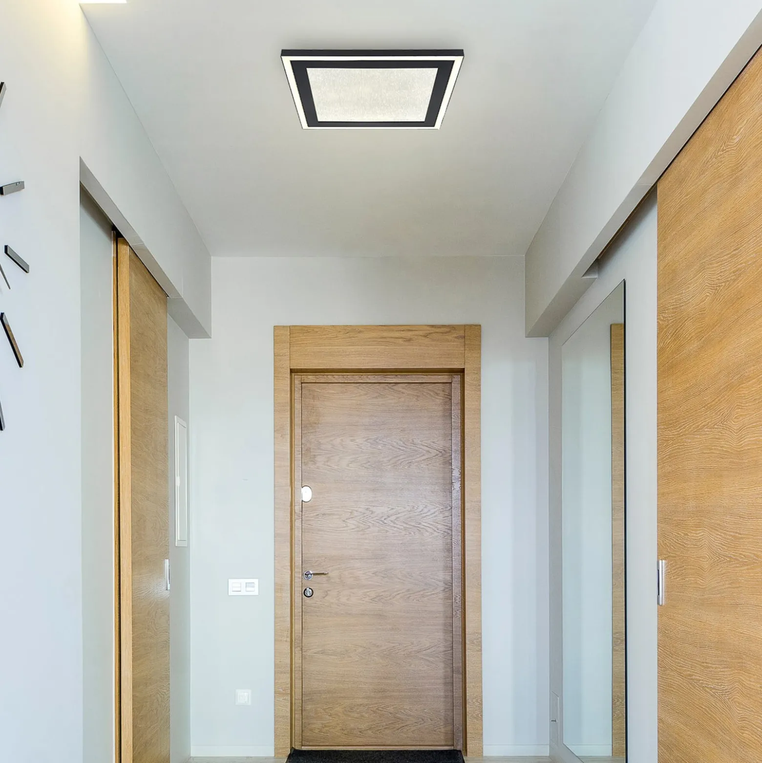 LED-kattovalaisin Davies kristalliefektillä P 33cm