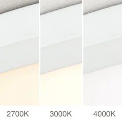 LED-kattovalaisin Disc, valkoinen Ø 60 cm, CCT, metalli/muovi