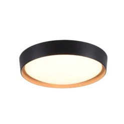 LED-kattovalaisin Emilia 3-portainen himmennettävä musta