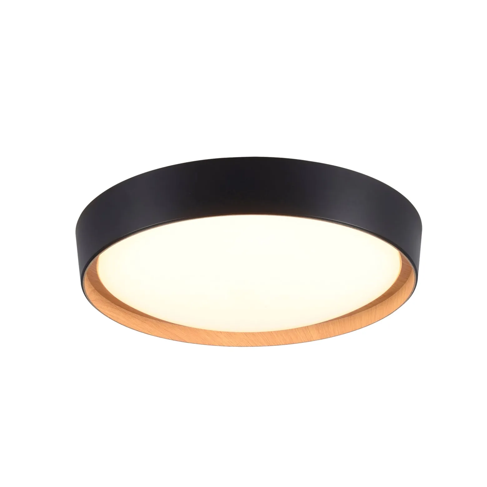LED-kattovalaisin Emilia 3-portainen himmennettävä musta