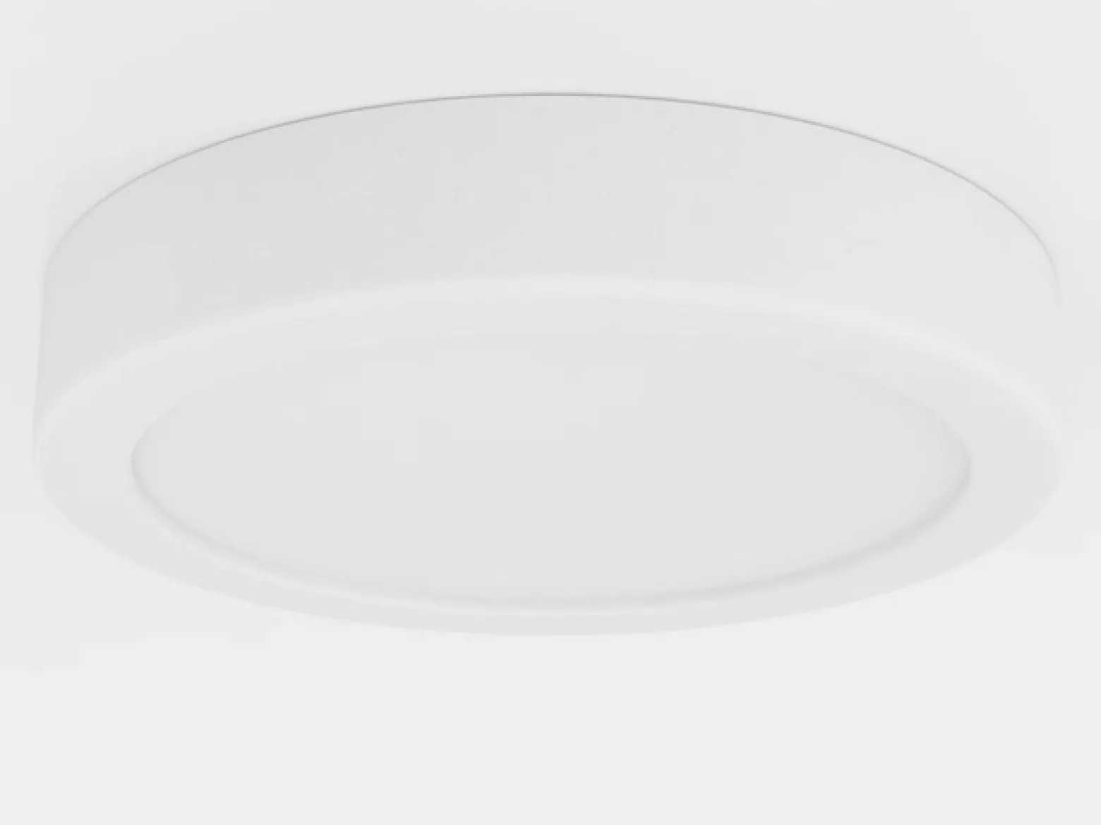 LED kattovalaisin Fueva 5 IP44 3000K valkoinen Ø16cm