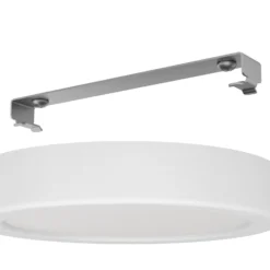 LED kattovalaisin Fueva 5 IP44 3000K valkoinen Ø16cm