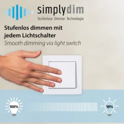 LED-kattovalaisin Green Knut aidolla sammalella