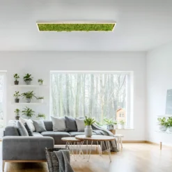 LED-kattovalaisin Green Knut aidolla sammalella