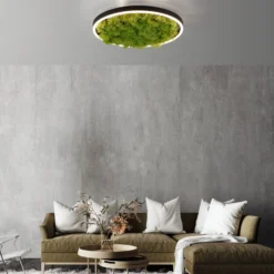 LED kattovalaisin Green Ritus, sammal himmennettävä Ø39.3cm