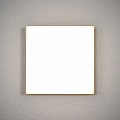 LED-kattovalaisin Henni, IP65, tunnistin, 30x30 cm, antrasiitti, antrasiitti