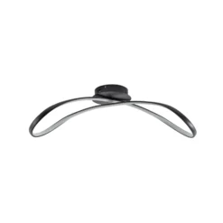LED-kattovalaisin Infinity, metalli, musta, 4 000 K
