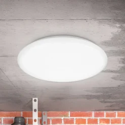 LED-kattovalaisin Jill, valkoinen, Ø 27,8 cm, muovi, 4 000 K