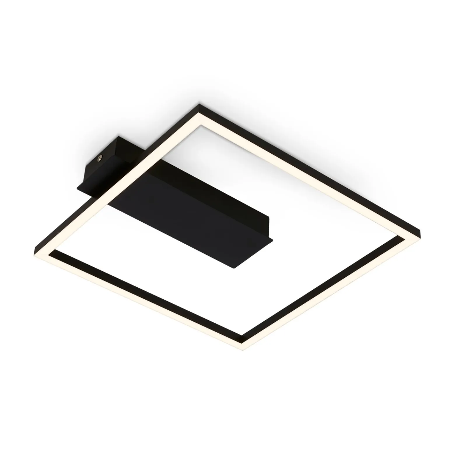 LED-kattovalaisin 3771 kehysmuoto, musta
