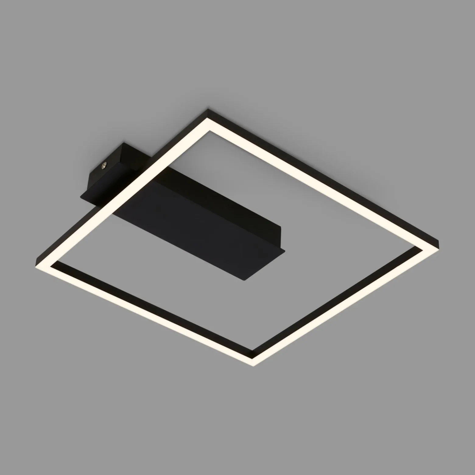 LED-kattovalaisin 3771 kehysmuoto, musta