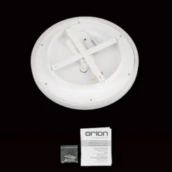 LED-kattovalaisin MASCA, valkoinen, Ø 40 cm, CCT, metalli, himmennettävä