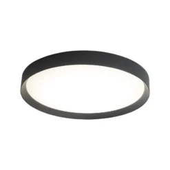 LED-kattovalaisin Minsk, musta, Ø 60 cm, Casambi, 42 W, CCT