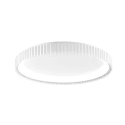 LED-kattovalaisin Niike, valkoinen, Ø 50 cm, metalli, CCT
