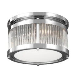 LED-kattovalaisin Paulson IP44 kromi Ø 27,9 cm