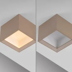 LED-kattovalaisin PURE Manhattan, pronssi, 1-lamppuinen, CCT
