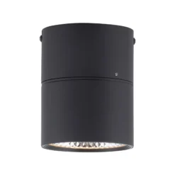 LED-kattovalaisin PURE NOLA, 1-lamppuinen, musta