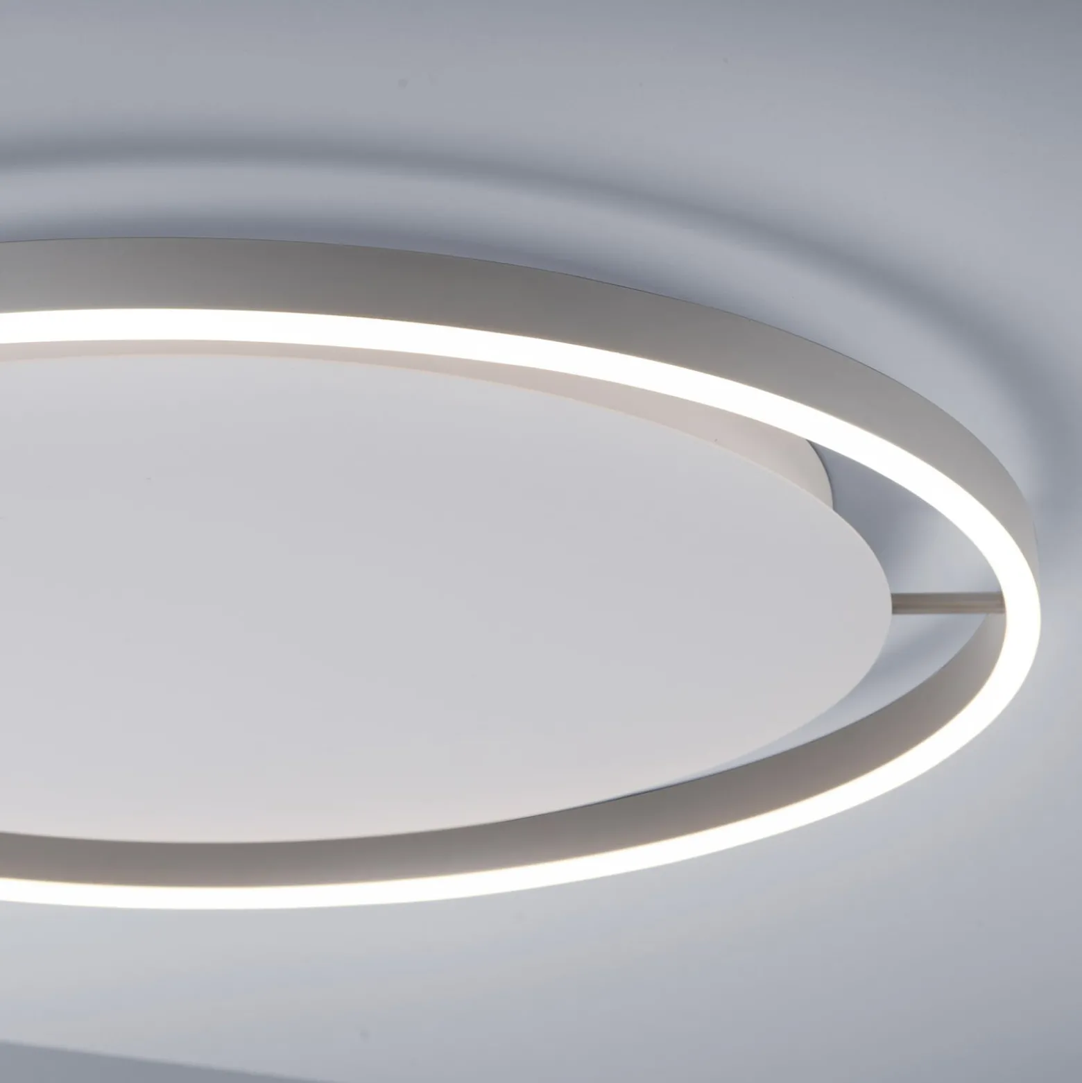 LED-kattovalaisin Ritus, Ø 58.5cm, alumiini