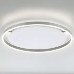 LED-kattovalaisin Ritus, Ø 58.5cm, alumiini