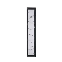 LED-kattovalaisin SKINA, musta, 112 cm, CCT-himmennettävä kaukosäädin