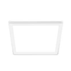 LED-kattovalaisin Tava, valkoinen, 24x24 cm, muovia