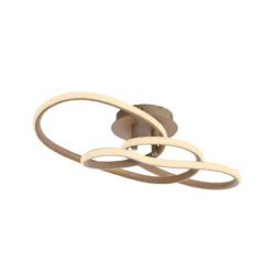 LED-kattovalaisin TWIST, beige, pituus 90 cm, metalli, Switchdim