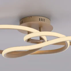 LED-kattovalaisin TWIST, beige, pituus 90 cm, metalli, Switchdim