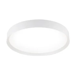 LED-kattovalaisin VARIO, Ø 60 cm, valkoinen, metalli, CCT, himmennettävä