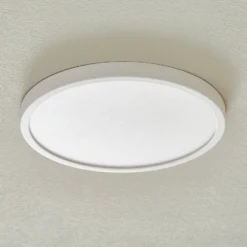LED-kattovalaisin Vika, pyöreä, valkoinen, Ø 30cm