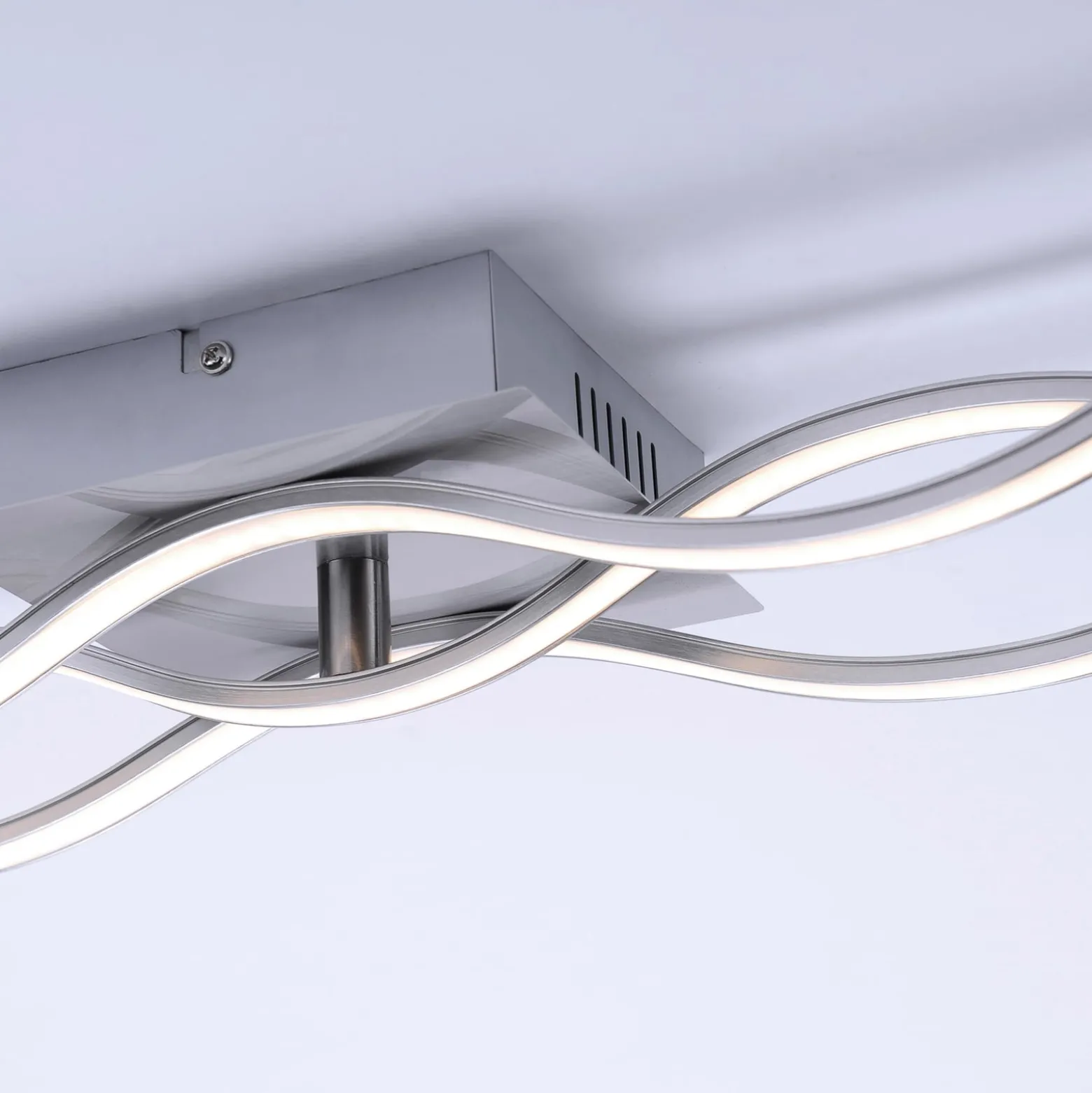 LED kattovalaisin Wave 3000K 97.5x16cm teräs