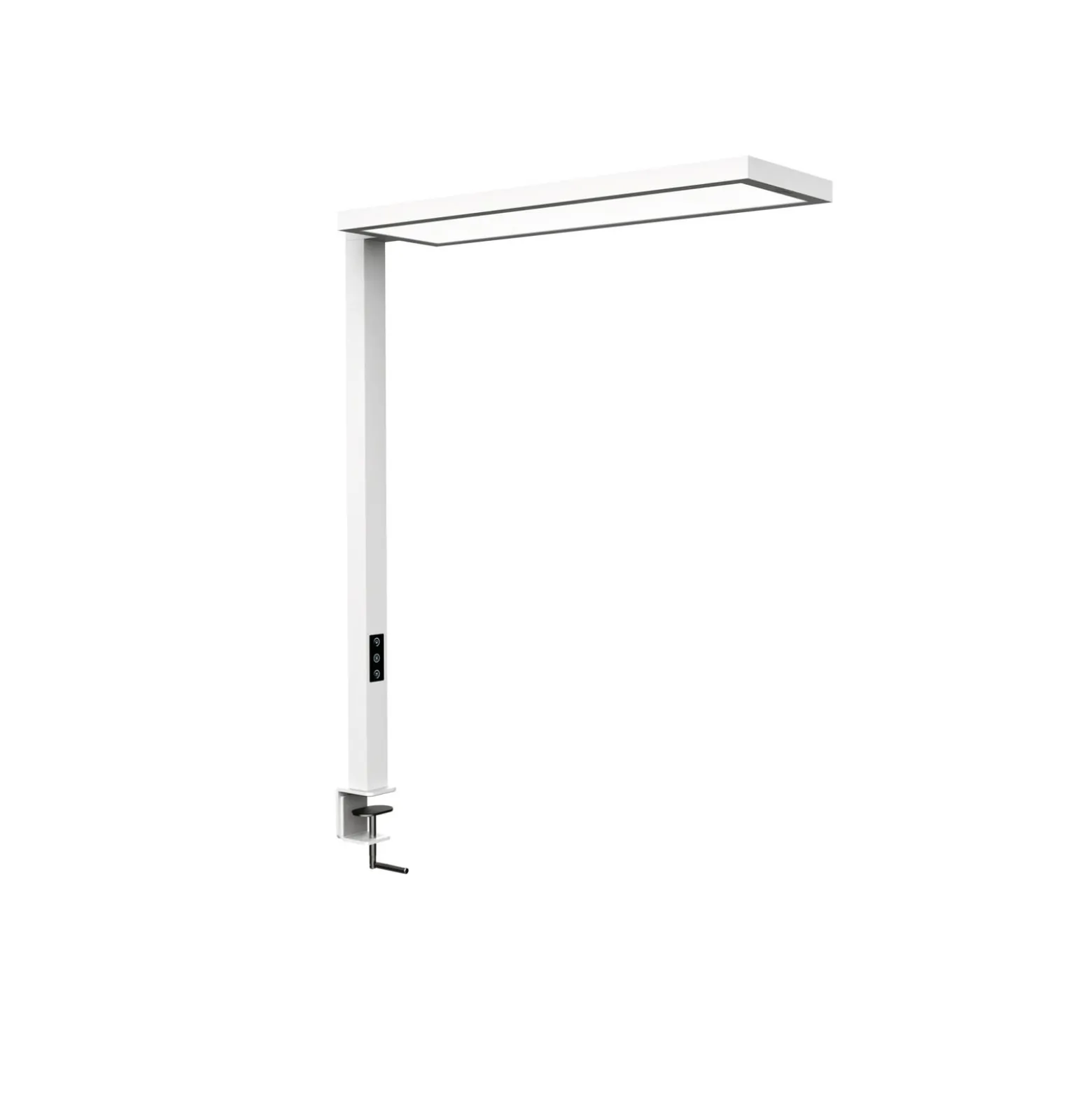 LED-klipsivalaisin MAULsenja, valkoinen, alumiini, himmennettävä, anturi, CCT