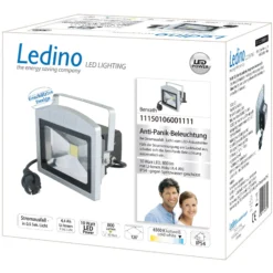 LED-kohdevalaisin Benrath, poistumisvalaisin, akku