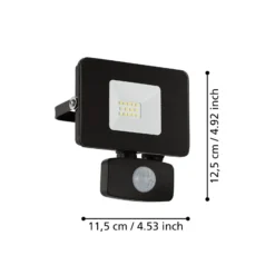 LED-kohdevalaisin ulos, Faedo 3, tunnistin, 10 W