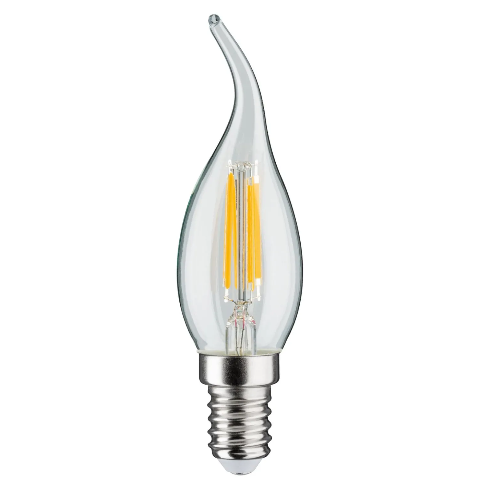 LED-kynttilä E14 4,8W hehkulanka 2 700K tuulenpuuska kirkas kirkas