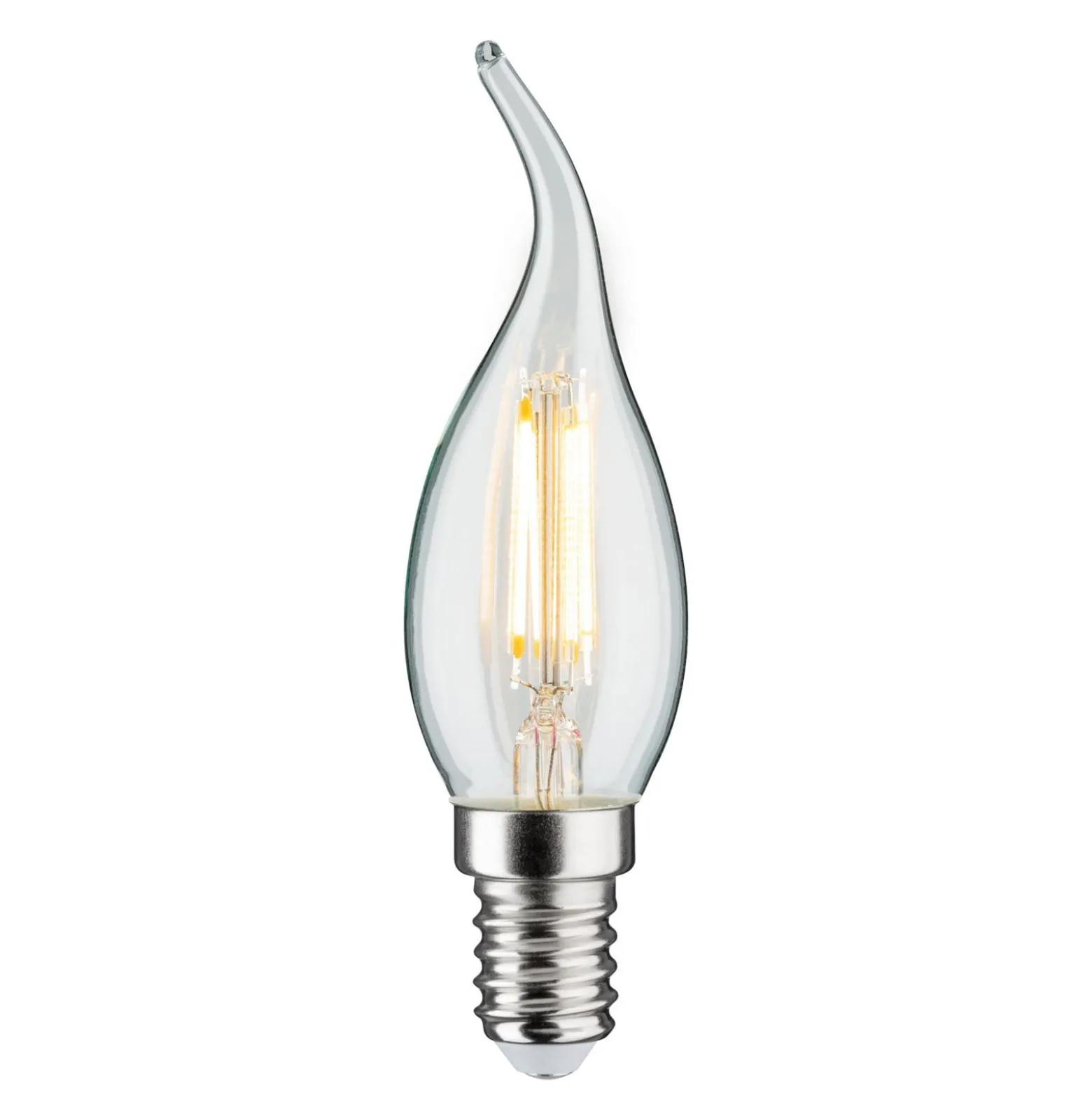 LED-kynttilä E14 4,8W hehkulanka 2 700K tuulenpuuska kirkas kirkas