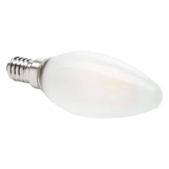LED-kynttilä E14 4 W, 2 700 K, 3 kpl, 470 lm matta