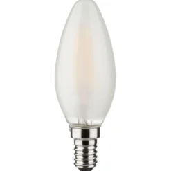 LED-kynttilä E14 4 W, 2 700 K, 3 kpl, 470 lm matta