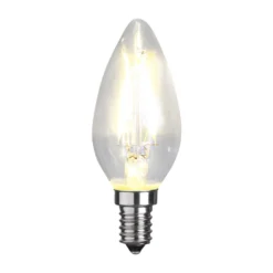 LED-kynttilälamppu C35 filamentti E14 1,5 W 2700 K