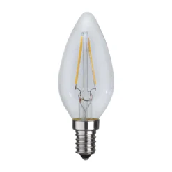 LED-kynttilälamppu C35 filamentti E14 1,5 W 2700 K