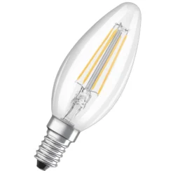 LED-kynttilälamppu E14 4W filamentti 2700 K, 3 kpl