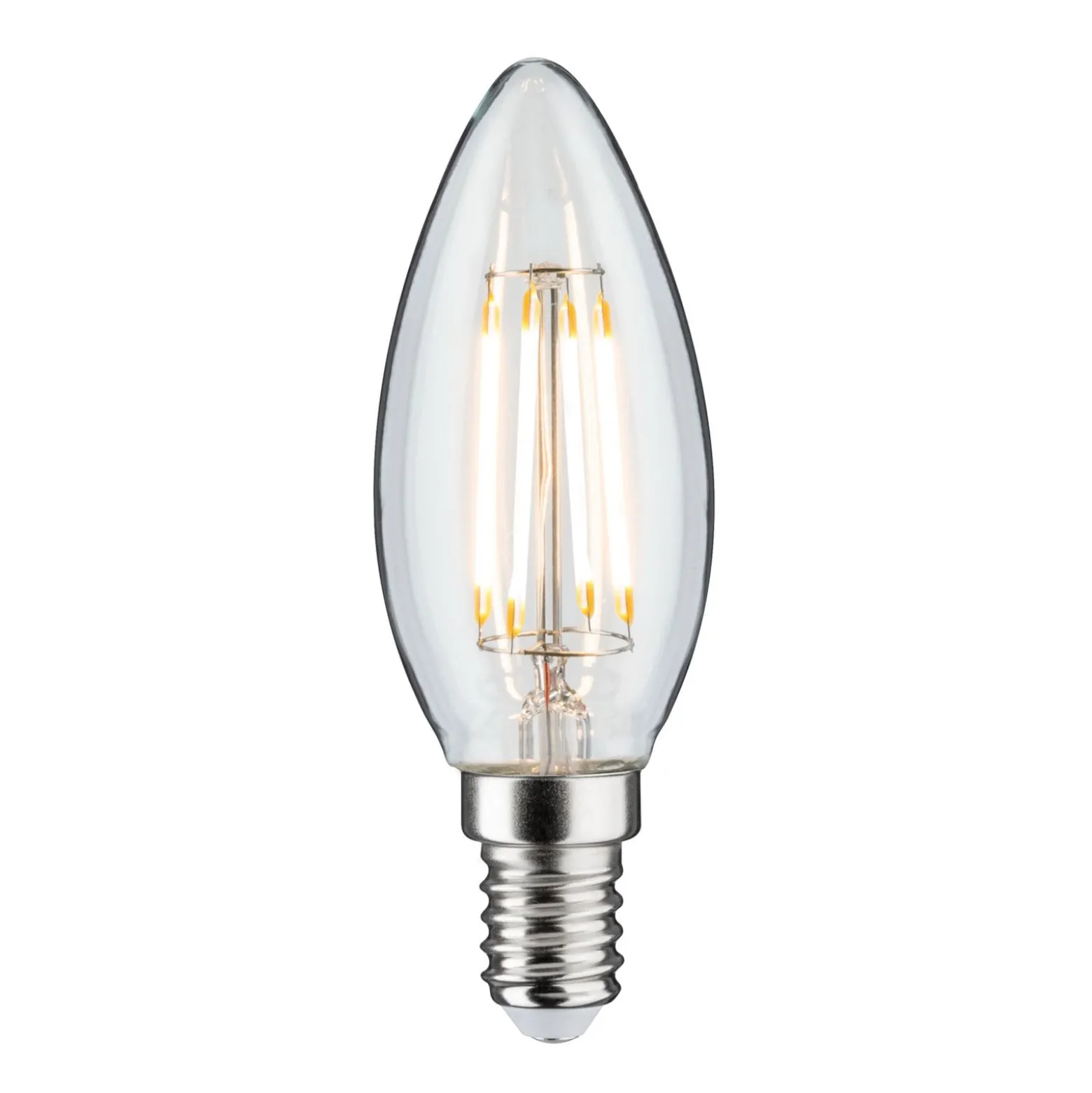 LED-kynttilälamppu E14 4.8W hehkulanka 2,700K himmennettävä