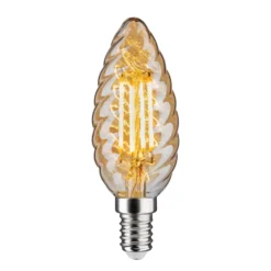 LED-kynttilälamppu E14 4,7W, kulta, himmennys