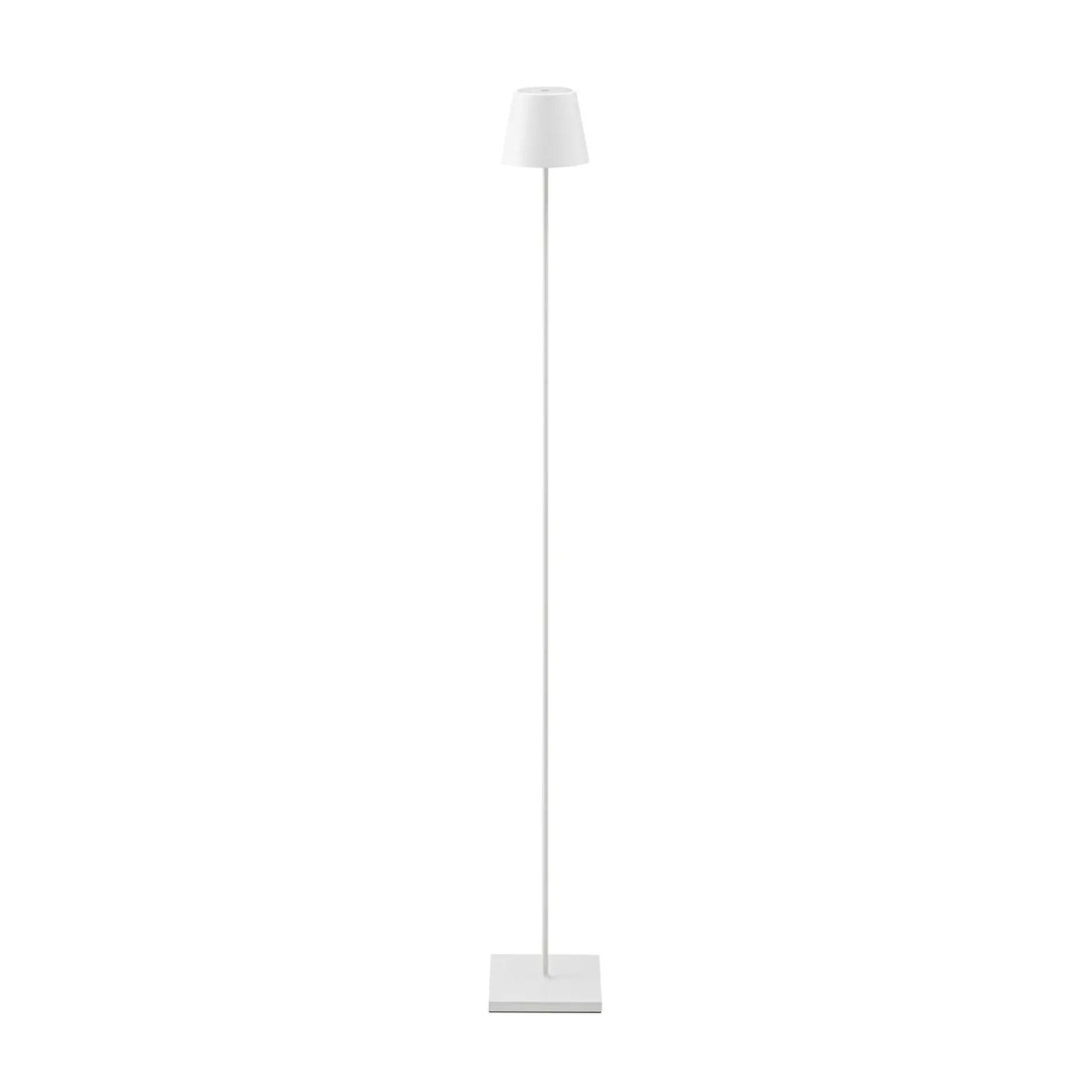 LED ladattava lattiavalaisin Nuindie IP54 120 cm pyöreä USB-C