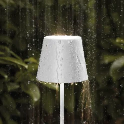 LED ladattava lattiavalaisin Nuindie IP54 120 cm pyöreä USB-C